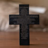 Footprints Resin Cross